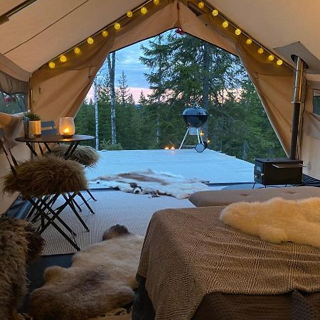 Glamping Tent With Amazing View In The Forest Torsby Exterior photo