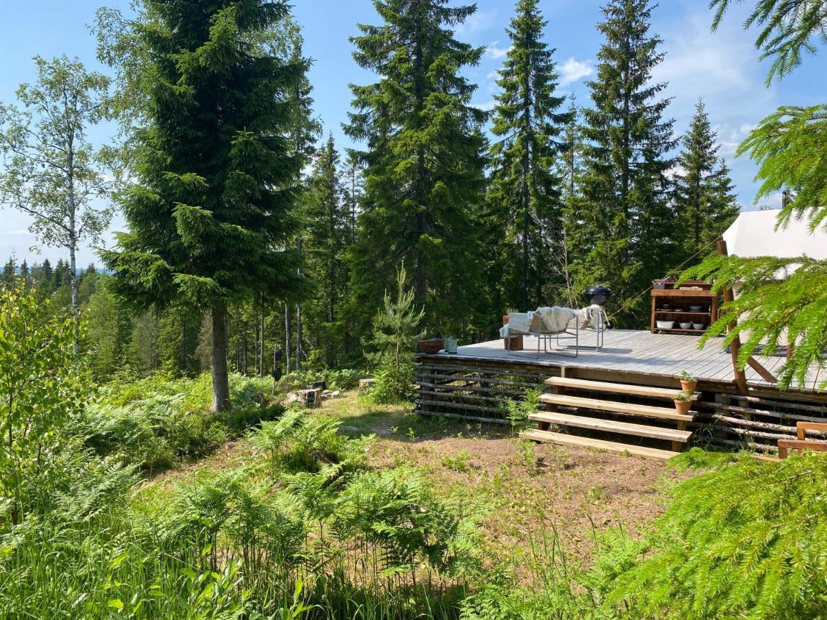 Glamping Tent With Amazing View In The Forest Torsby Exterior photo